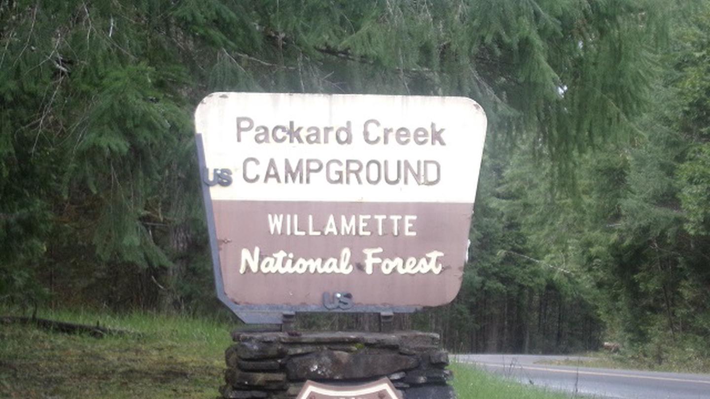 Packard Creek Sign