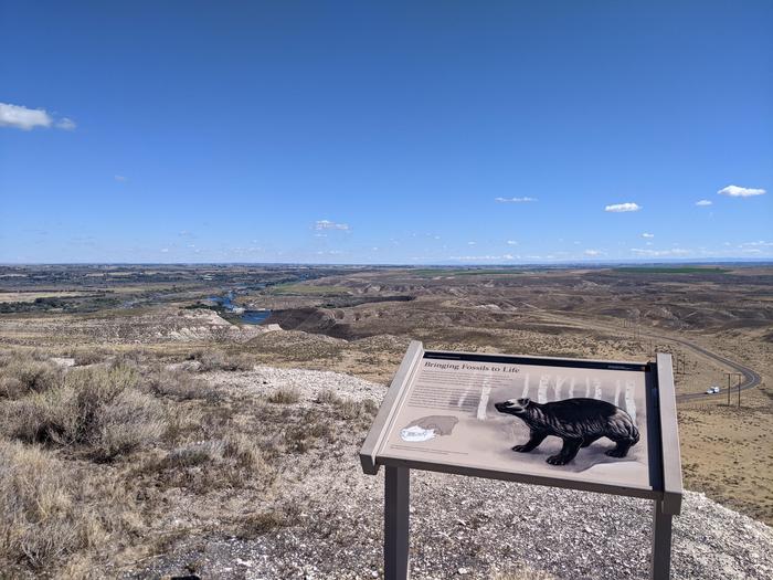 Oregon Trail Overlook at Hagerman Fossil Beds National MonumentEnjoy scenic vistas and learn about Hagerman's human and paleontological history at the Oregon Trail Overlook.