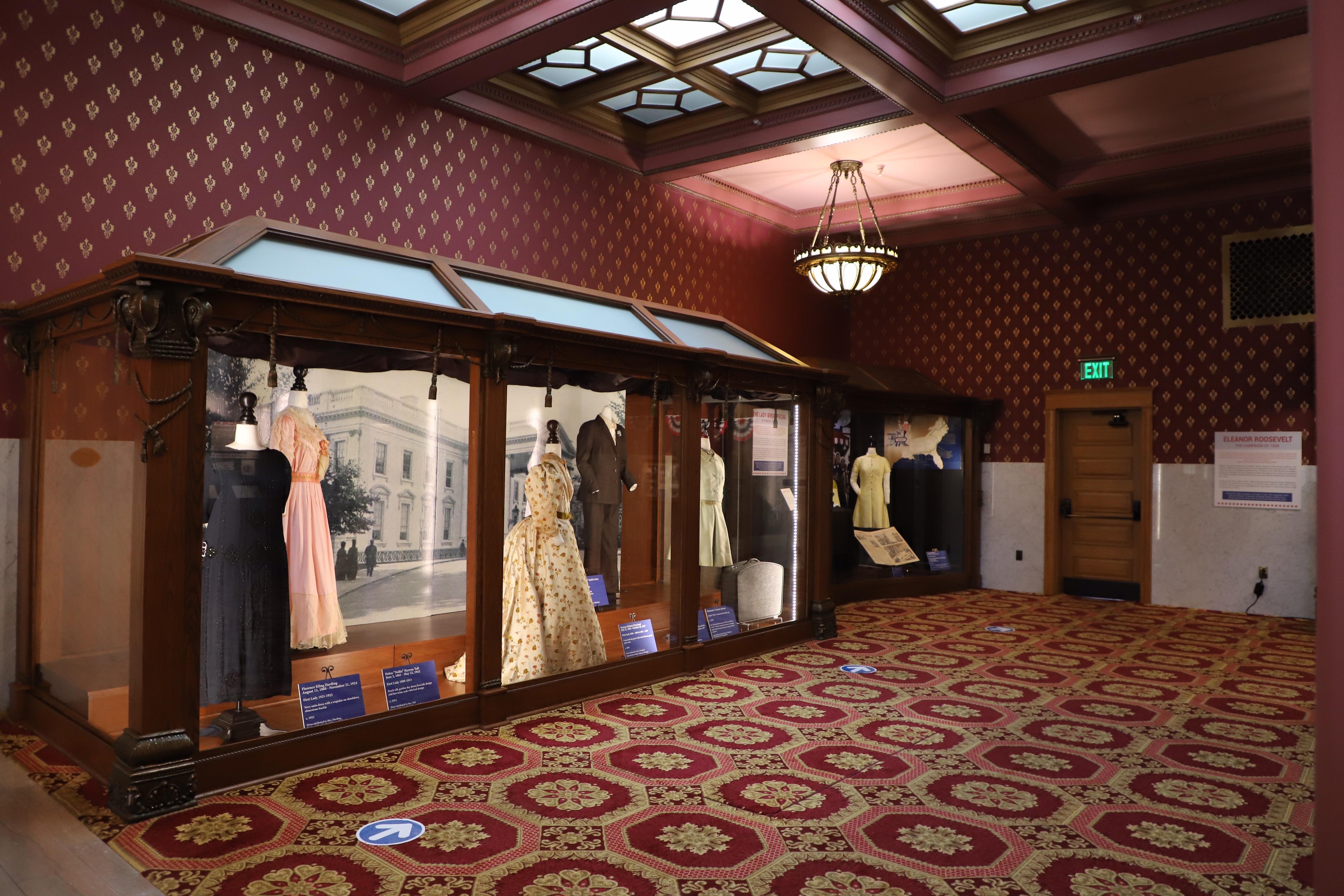 Exhibits in the Visitor Center