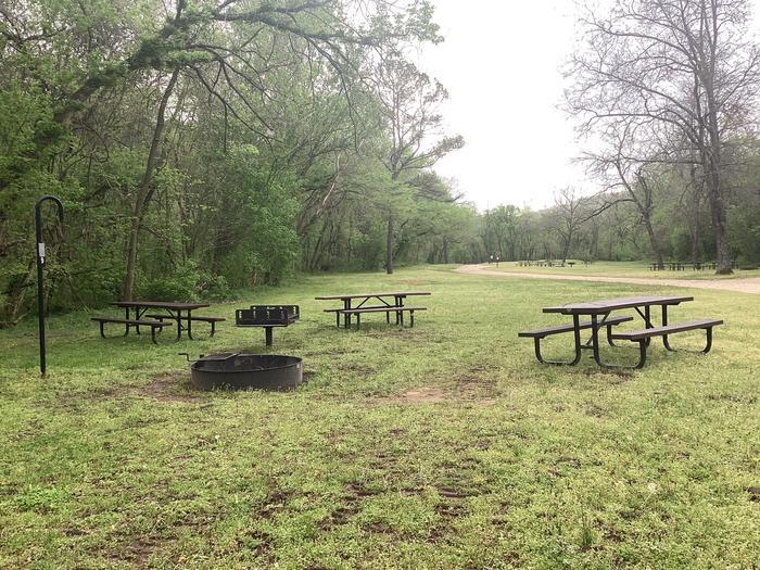 A photo of Site G09 of Loop Group Sites 4-9 at ROUND SPRING with Picnic Table, Fire Pit, Lantern Pole