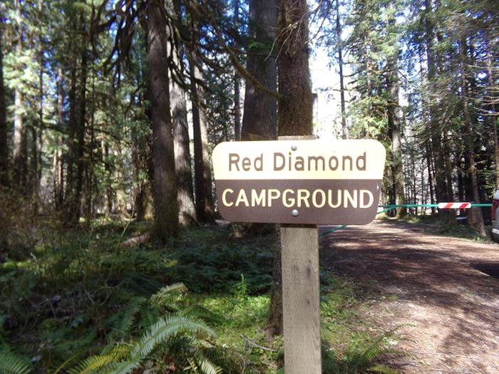 Red Diamond Sign
