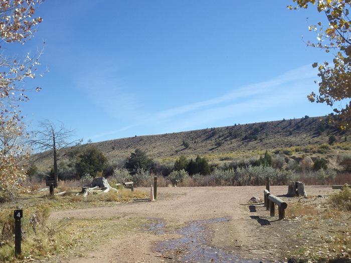 Site 4, Bridge Hollow Campground 