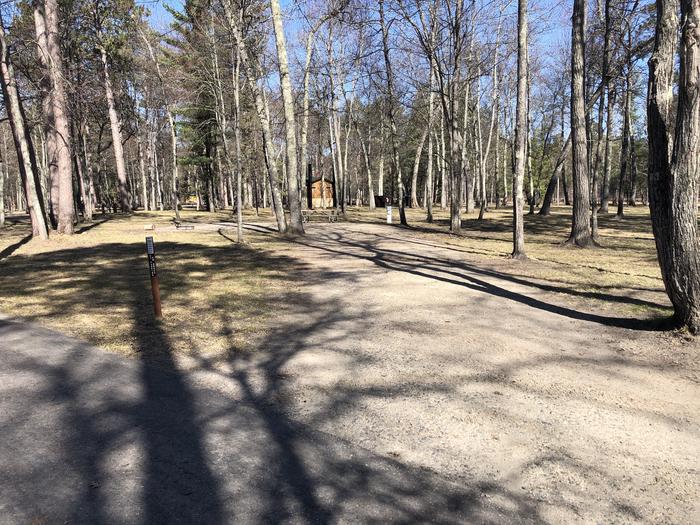 A photo of Site 10 of Loop LAKE WINNI at WINNIE DAM CAMPGROUND with Picnic Table, Electricity Hookup, Fire Pit