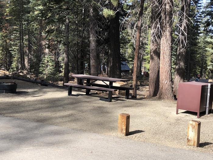 Rancheria Site #35picnic table, fire pit, bear box 