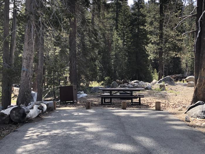 Rancheria Site #67picnic table, fire pit, bear box
