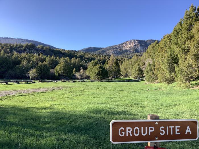 A photo of Site Group A of Loop Main Loop at TWIN LAKE CAMPGROUND with No Amenities Shown
