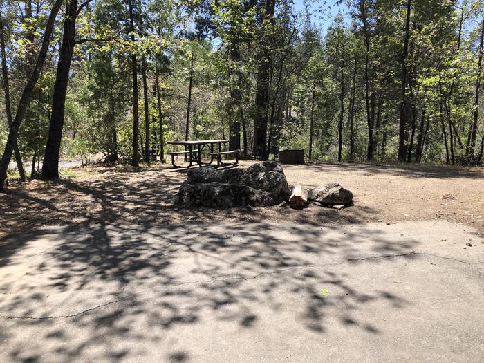 A photo of Site 015 of Loop SPRING COVE at SPRING COVE with Picnic Table, Fire Pit, Shade, Food Storage
