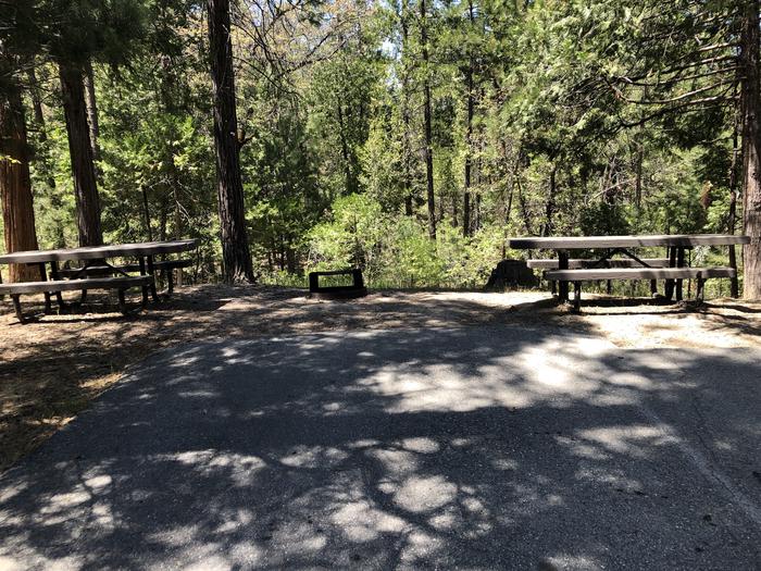 A photo of Site 014 of Loop 08-17 at CEDAR BLUFF with Picnic Table, Fire Pit, Shade, Tent Pad