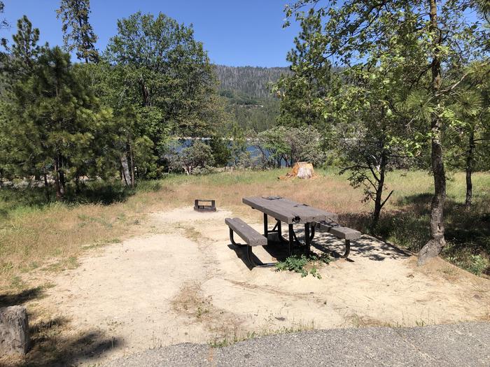 A photo of Site 069 of Loop 63-75 at LUPINE with Picnic Table, Fire Pit