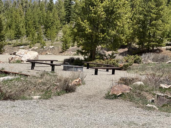 A photo of Site 2 of Loop LAKE at WINDY POINT GROUP (CO) with Picnic Table, Fire Pit, Waterfront