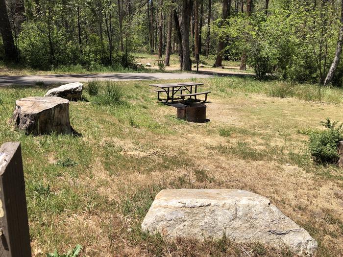 A photo of Site 053 of Loop SPRING COVE at SPRING COVE with Picnic Table, Fire Pit, Food Storage, Tent Pad