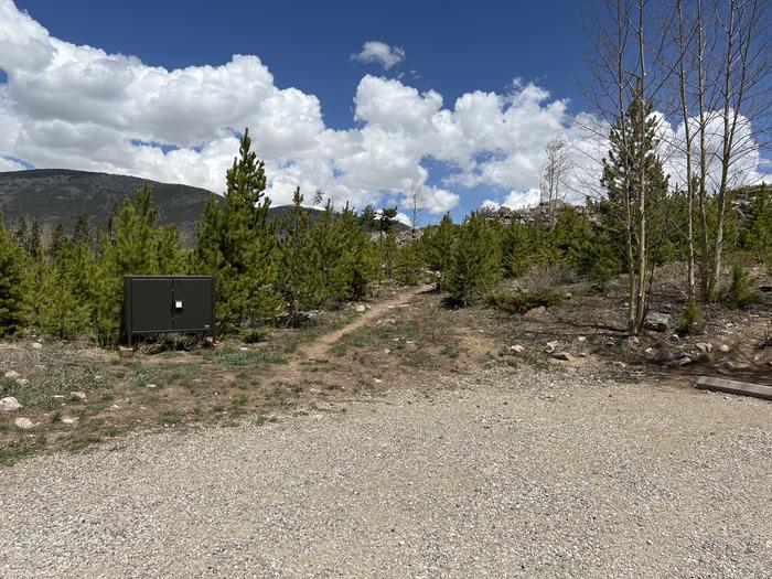 A photo of Site 013 of Loop LOWR at LOWRY CAMPGROUND with Picnic Table, Electricity Hookup, Fire Pit, Food Storage, Tent Pad