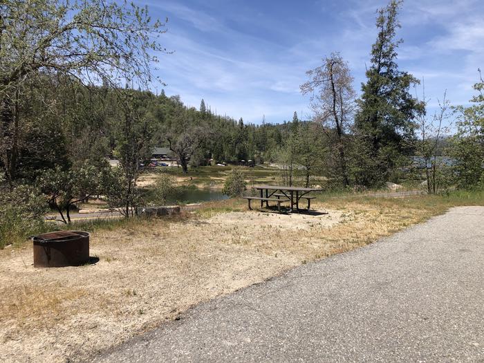 A photo of Site 013 of Loop FORKS CAMPGROUND at Forks Campground (Sierra) with Picnic Table, Fire Pit, Tent Pad