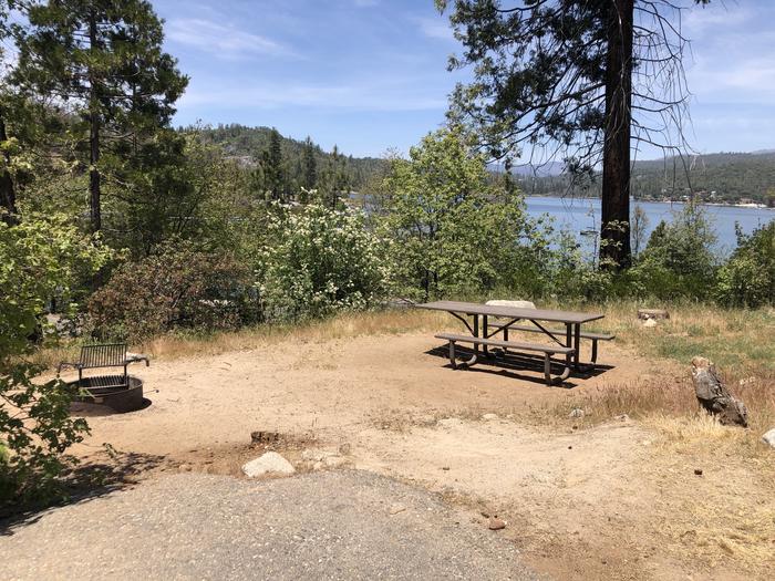 A photo of Site 029 of Loop FORKS CAMPGROUND at Forks Campground (Sierra) with Picnic Table, Fire Pit, Tent Pad