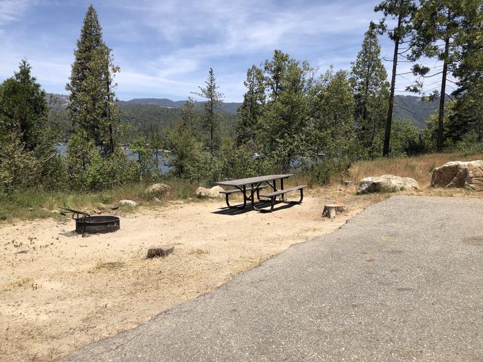 A photo of Site 024 of Loop FORKS CAMPGROUND at Forks Campground (Sierra) with Picnic Table, Fire Pit, Tent Pad