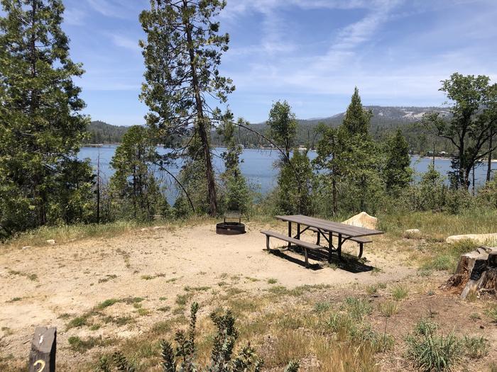 A photo of Site 026 of Loop FORKS CAMPGROUND at Forks Campground (Sierra) with Picnic Table, Fire Pit, Tent Pad