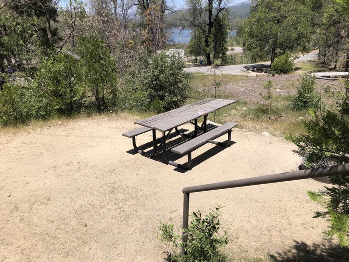 A photo of Site 017 of Loop FORKS CAMPGROUND at Forks Campground (Sierra) with Picnic Table, Fire Pit, Tent Pad