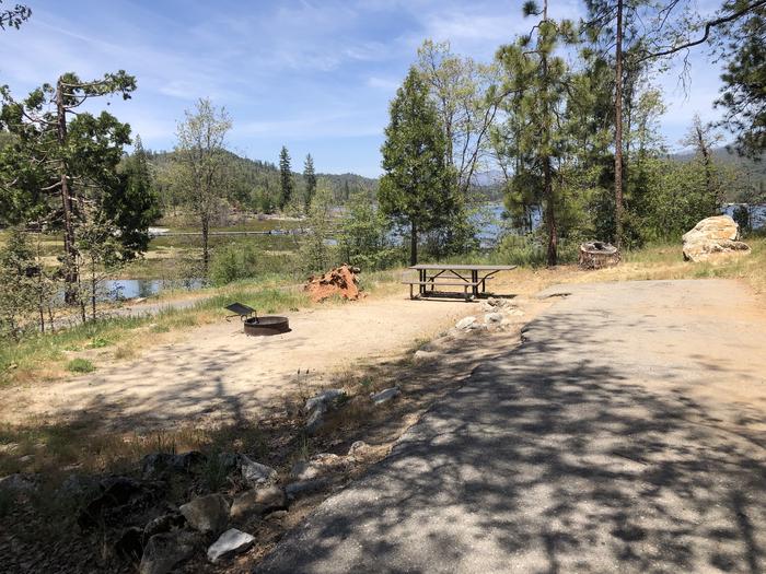 A photo of Site 012 of Loop FORKS CAMPGROUND at Forks Campground (Sierra) with Picnic Table, Fire Pit, Tent Pad