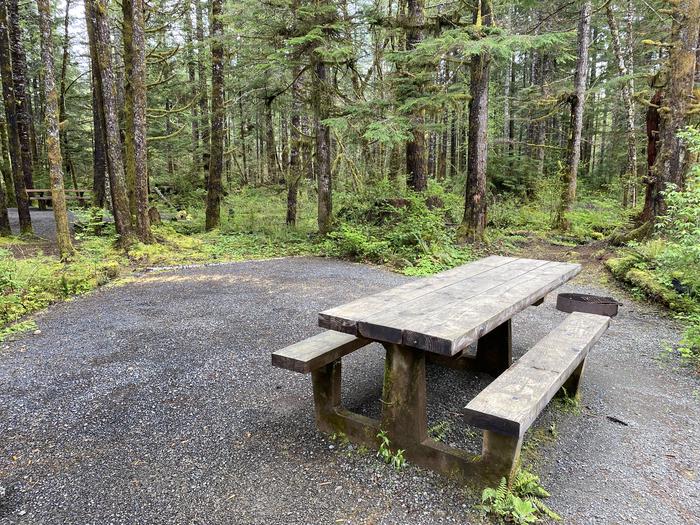 A photo of Site 030 of Loop LOOP B at COHO CAMPGROUND with Picnic Table, Fire Pit, Tent Pad
