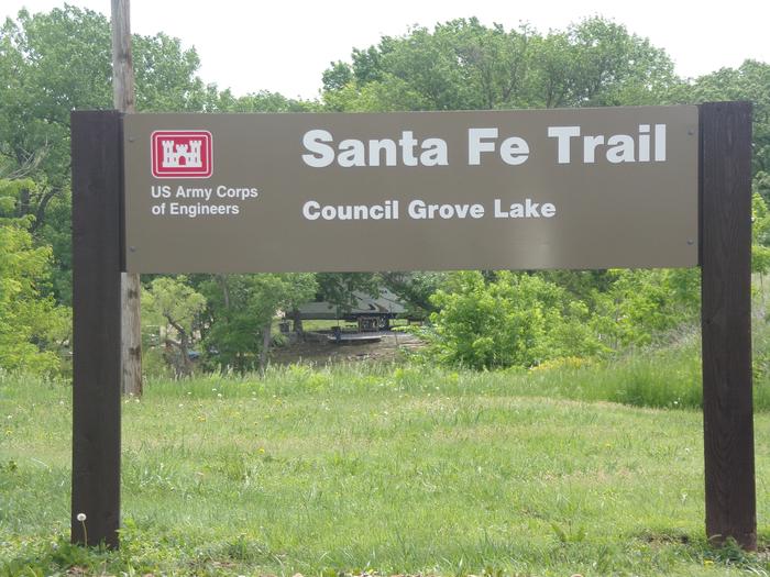 Santa Fe Trail Sign