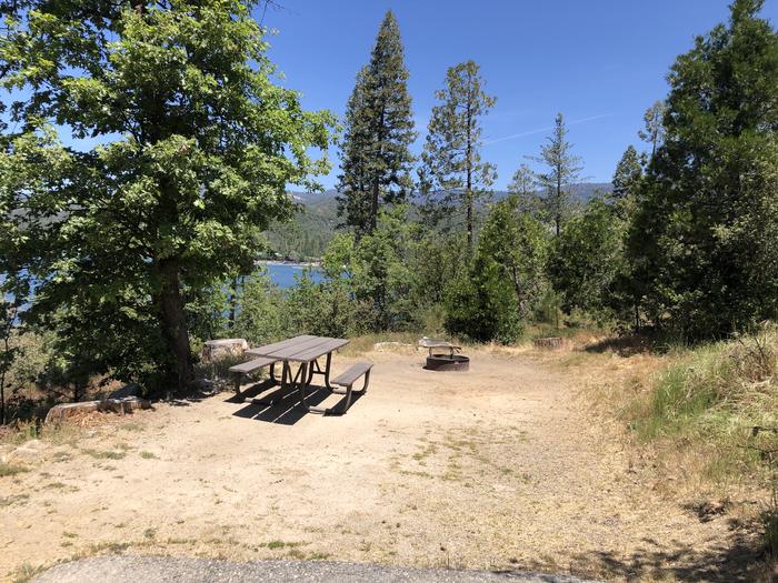 A photo of Site 006 of Loop FORKS CAMPGROUND at Forks Campground (Sierra) with Picnic Table, Fire Pit, Tent Pad
