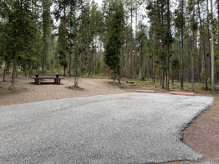 A photo of Site 030 of Loop B at PHILIPSBURG BAY CAMPGROUND with Picnic Table, Fire Pit, Shade