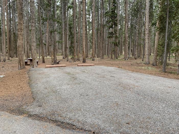 A photo of Site 040 of Loop B at PHILIPSBURG BAY CAMPGROUND with Picnic Table, Fire Pit, Shade