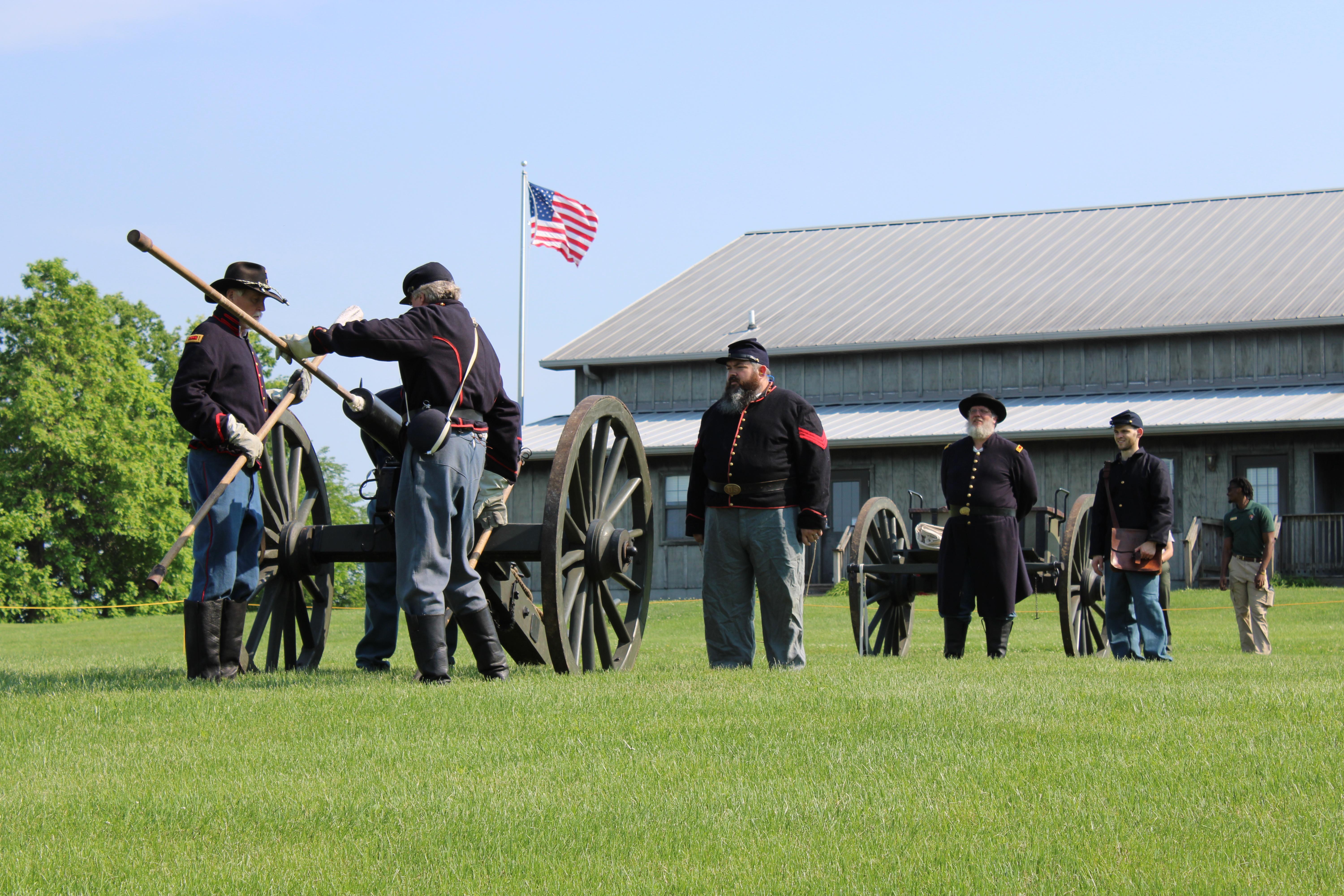 Living History Demonstration at Camp Nelson National Monument