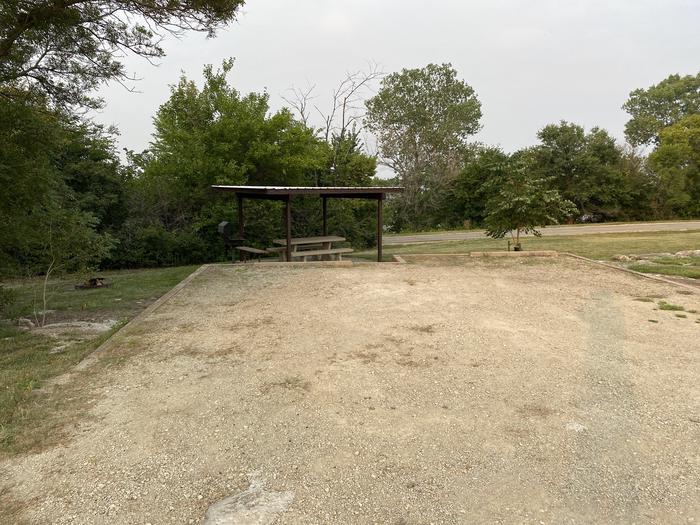 A photo of Site 23 of Loop CCRE at CANNING CREEK with Picnic Table, Electricity Hookup, Fire Pit, Shade