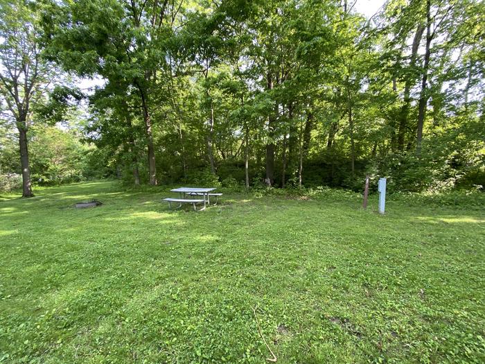 A photo of Site 37 of Loop BLANDING LANDING  at BLANDING LANDING with Picnic Table, Electricity Hookup, Fire Pit