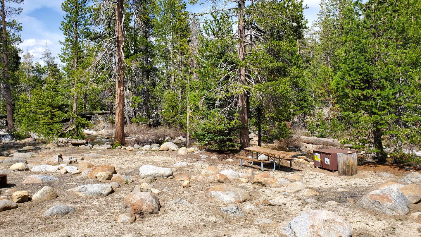 Yosemite Creek Site #35 Close-Up