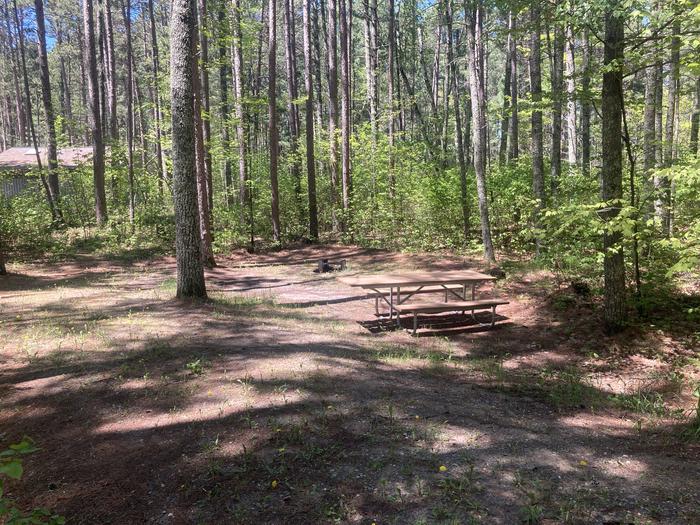 A photo of Site 034 of Loop NORW at NORWAY BEACH LOOP with Picnic Table, Fire Pit