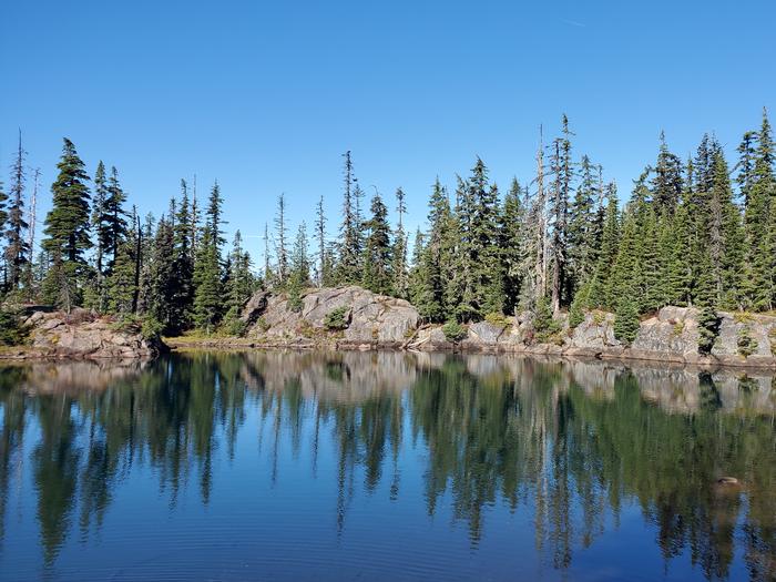 Tenas Lakes, Mt Washington Wilderness, Benson Lake, Scott Lake, Scott Mountain, Hand Lake, Hand Lake ShelterTenas Lakes