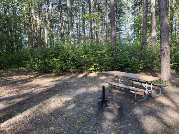 A photo of Site 03 of Loop MOSOMO POINT  at MOSOMO POINT with Picnic Table, Fire Pit