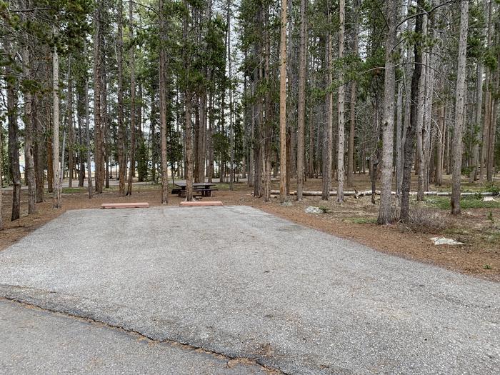 A photo of Site 027 of Loop B at PHILIPSBURG BAY CAMPGROUND with Picnic Table, Fire Pit, Shade