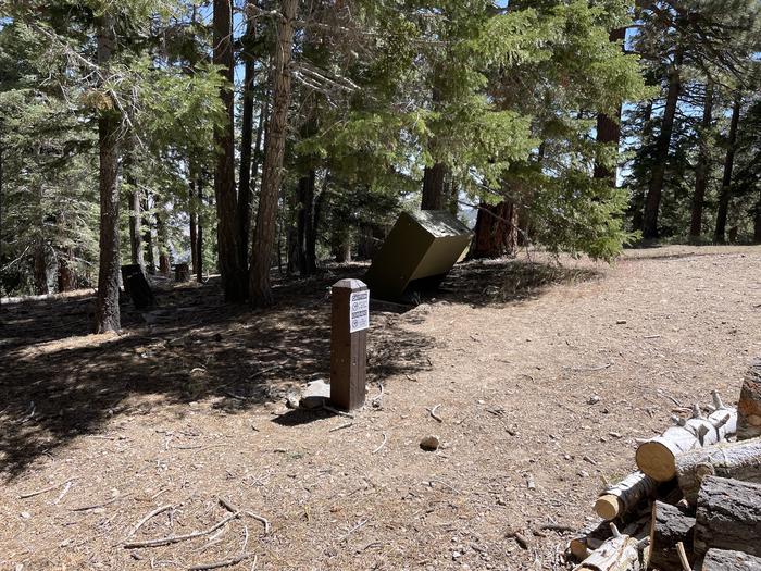 A photo of Site 003 of Loop AREA JACKSON FLAT at JACKSON FLATS with Shade, Food Storage