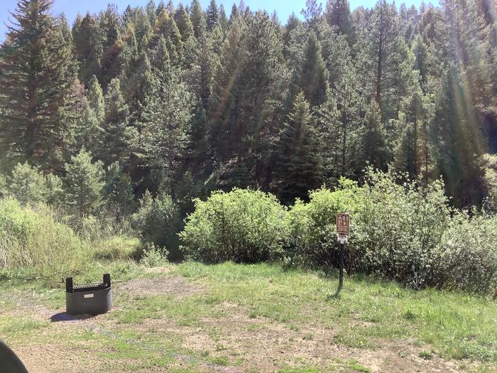 A photo of Site Site 80 (Jackson Creek) of Loop NFSR 502.B/503 at Rampart Range Recreation Area Designated Dispersed Camping  with Fire Pit