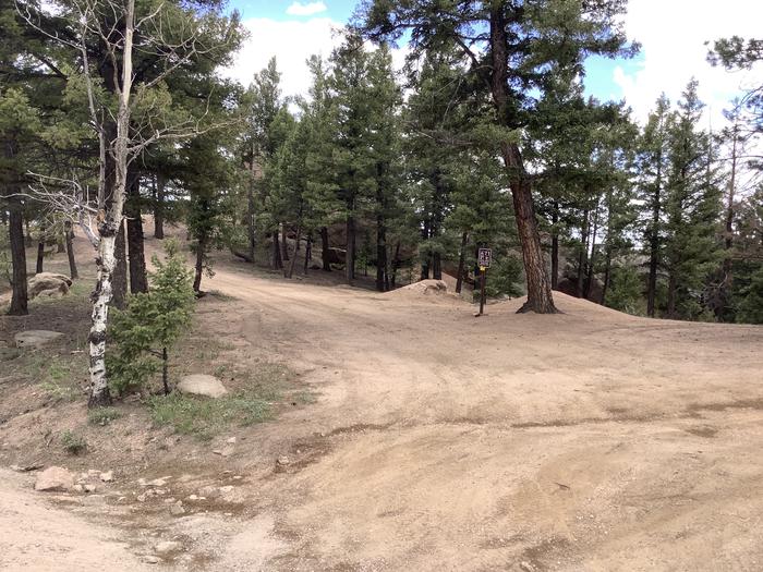 A photo of Site Site 71 (Rampart Range Road) of Loop NFSR 300 at Rampart Range Recreation Area Designated Dispersed Camping  with No Amenities Shown