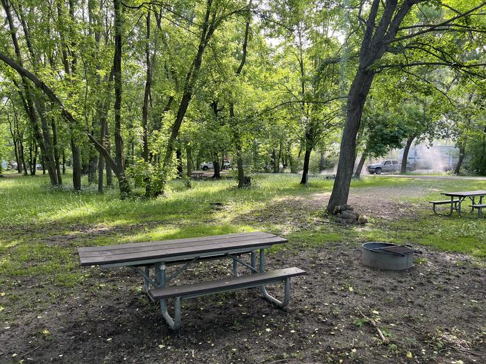A photo of Site 010 of Loop STON at STONY POINT with Picnic Table, Fire Pit