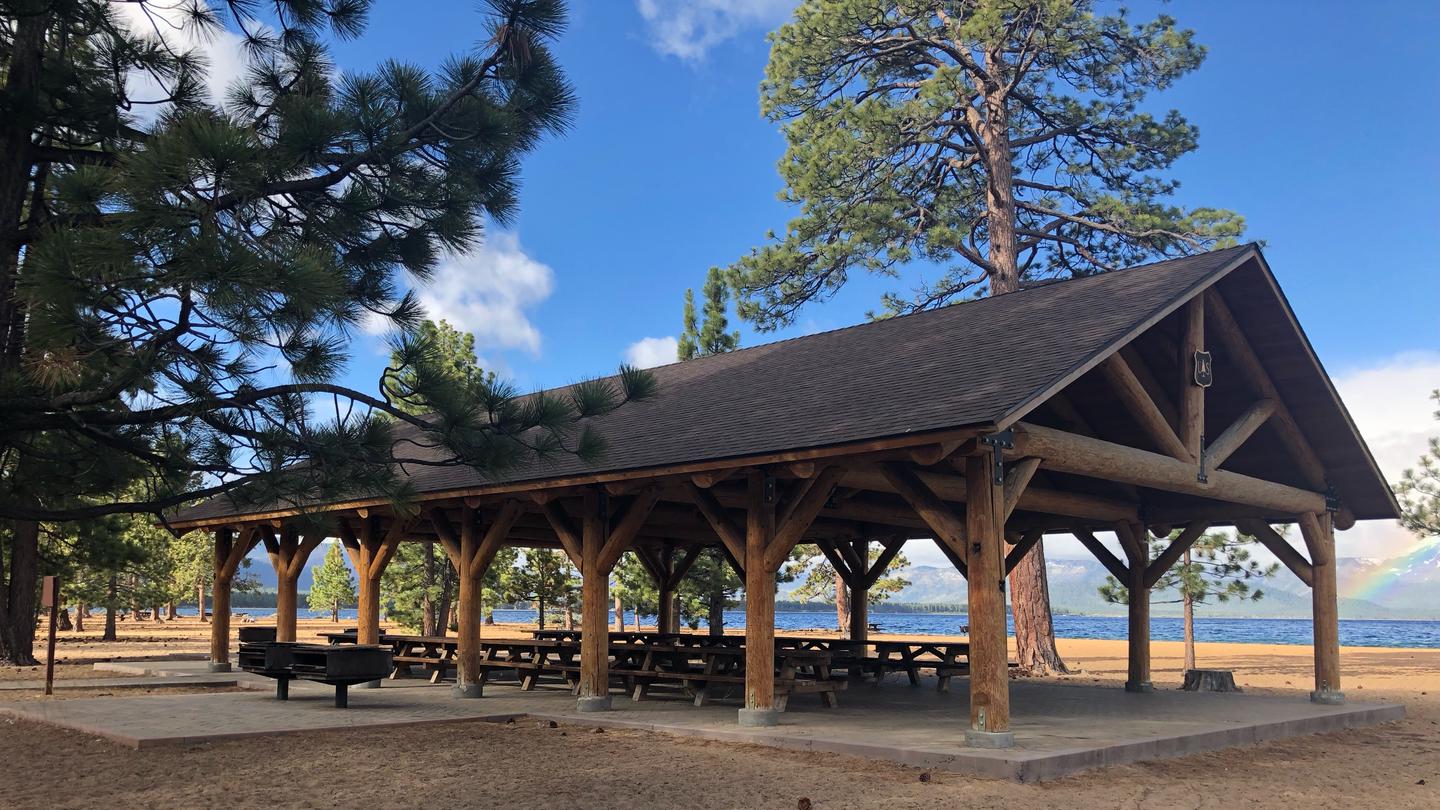 Nevada Beach Pavilion beach viewAvailable for reservations from mid-May to mid-October