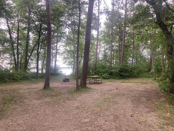 A photo of Site 011 of Loop SOUTH PIKE BAY  at SOUTH PIKE BAY with Picnic Table, Fire Pit