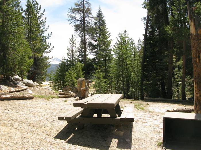 Vermillion CampgroundPicnic table