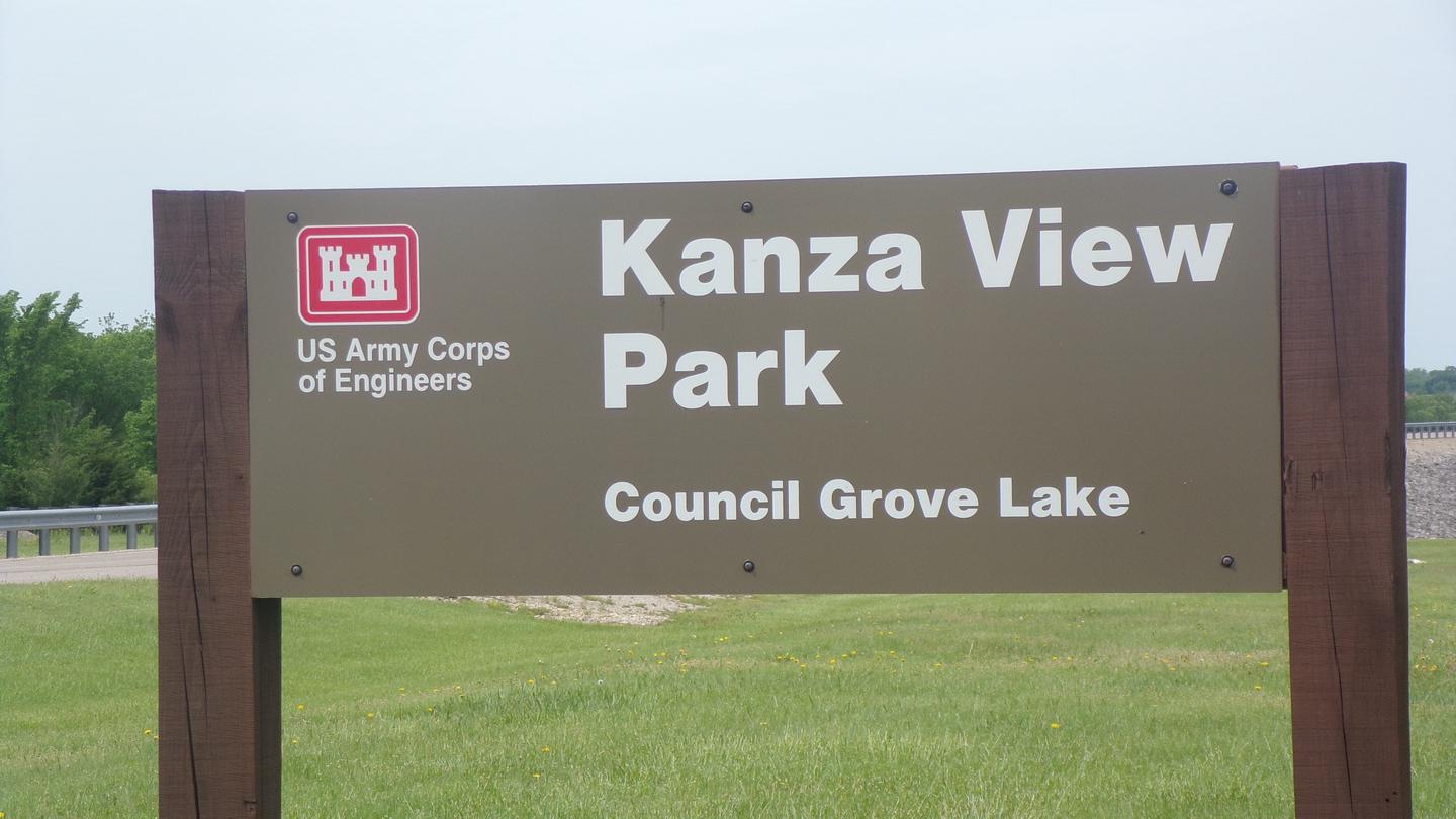 Kanza View Sign