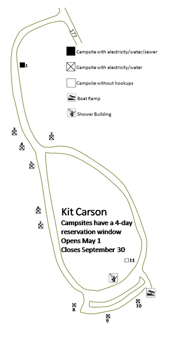 Kit Carson Map