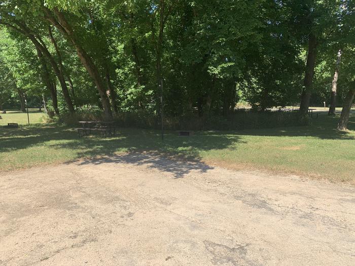 A photo of Site 924 of Loop Loop 900 at ALLEY SPRING with Picnic Table, Fire Pit, Tent Pad, Lantern Pole
