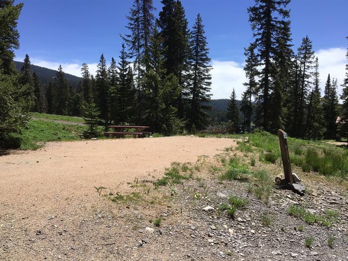 A photo of Site 024 of Loop LAKE at LAKE IRWIN with Picnic Table, Fire Pit
