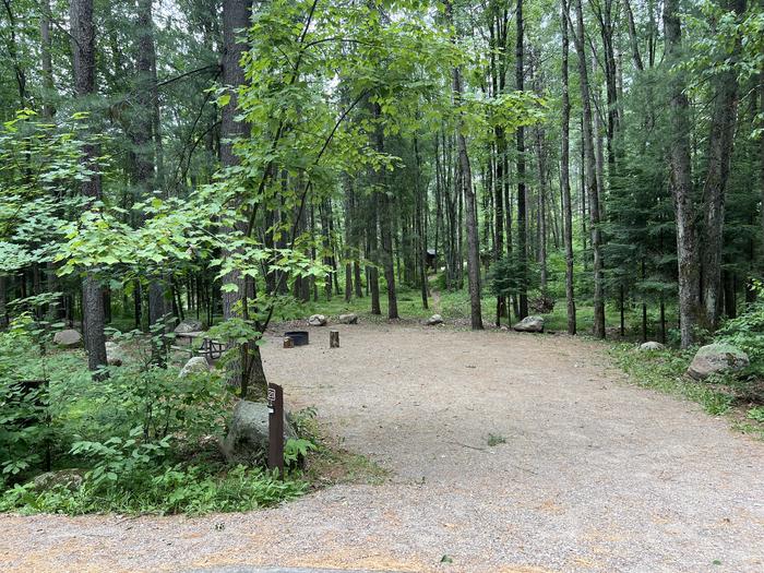 A photo of Site 020 of Loop BOOT LAKE CAMPGROUND at BOOT LAKE CAMPGROUND with Fire Pit, Shade