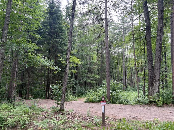 A photo of Site 025 of Loop BOOT LAKE CAMPGROUND at BOOT LAKE CAMPGROUND with No Amenities Shown
