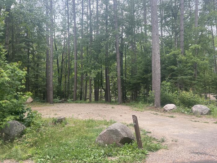 A photo of Site 004 of Loop BOOT LAKE CAMPGROUND at BOOT LAKE CAMPGROUND with Shade
