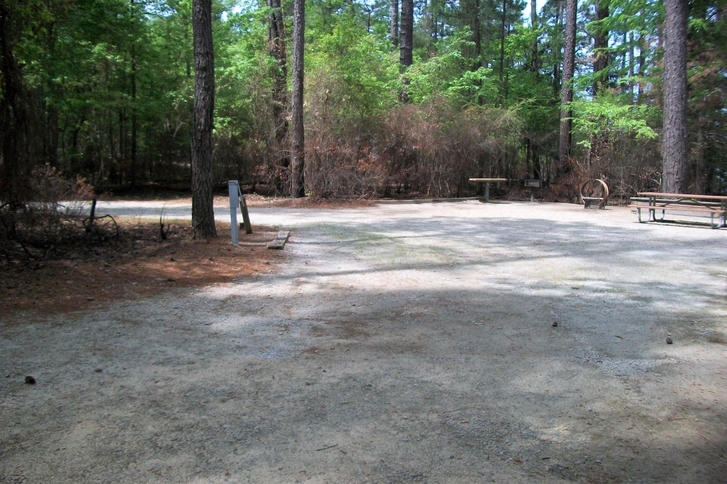 Site 34 camping pad